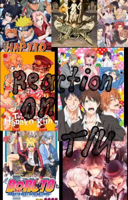 Reaction of anime characters