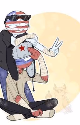 Россия и Америка.CountryHumans.
