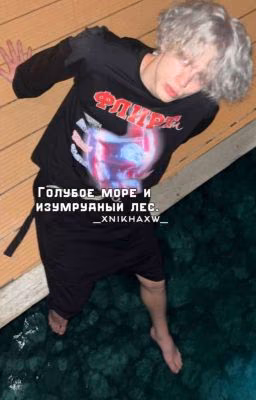 голубое море и изумрудный лес.