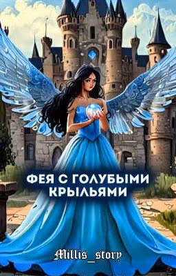 Фея с голубыми крыльями