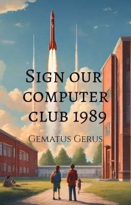 Sign our computer club 1989