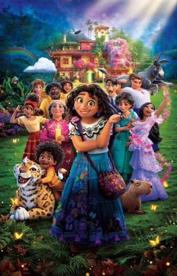 Энканто, красная дверь 