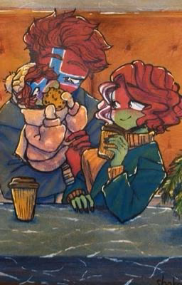 Сборник артов/комиксов по CountryHumans