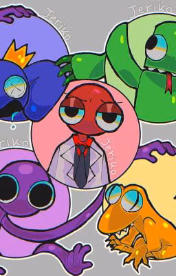 Реакция персонажей из Rainbow friends на Т/и.