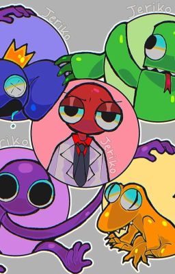 Реакция персонажей из Rainbow friends на Т/и.