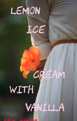 Lemon ice cream with vanilla