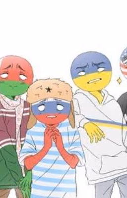 10 дней жить со странами countryhumans
