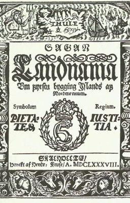 Исландские саги. Исландский эпос. №1