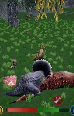 Приключение трицератопса и его друзей.