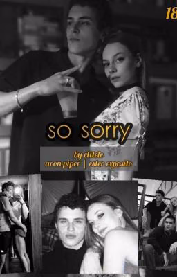 so sorry 18+ | aron piper | ester exposito