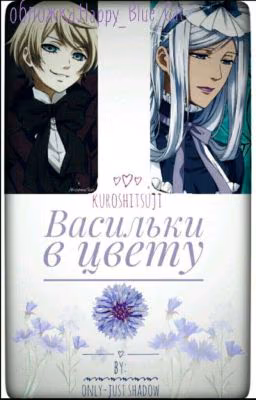 Васильки в цвету.