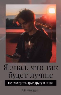 Я знал, что так будет лучше