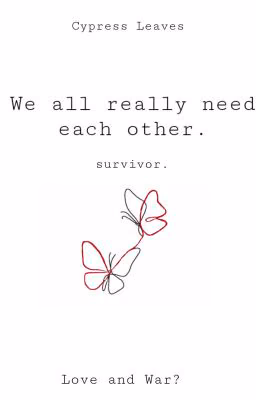 we all really need each other