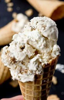 Пломбир с карамелью