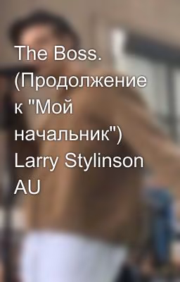 The Boss. (Продолжение к "Мой начальник")  Larry Stylinson AU