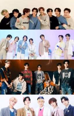 Reaction and mini ff BTS, Stray kids, TXT, Enhypen