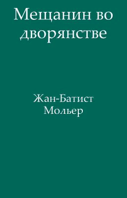 Мещанин во дворянстве 