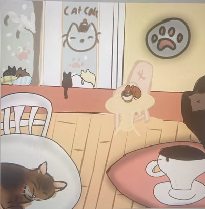 Моё теплое кофе