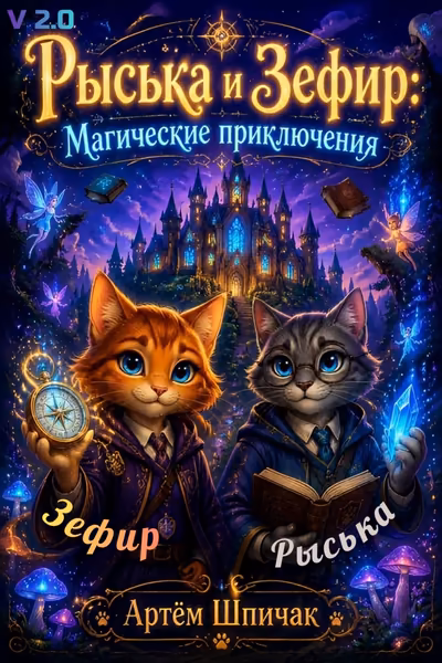 Рыська и зефир: магичиские приключения