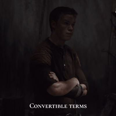 Convertible terms