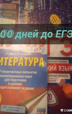 100 дней до ЕГЭ🕥📕📘📖.Мой путь к успеху.