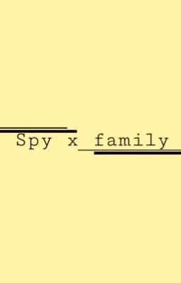 Spy x family~ реакции по семье  шпиона)