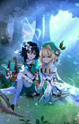 Как Анемо Архонт и почётный рыцарь в город добирались