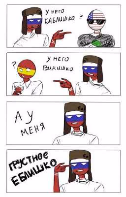 Путешествие в мире Countryhumans